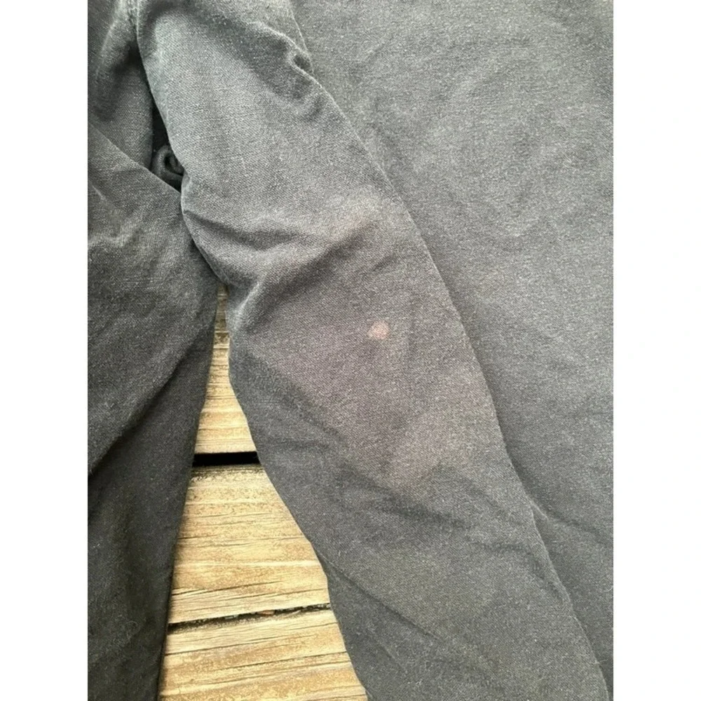 Carhartt Pants Mens 46x34 Black Dungaree Fit B11 Utility Work Carpenter Cotton